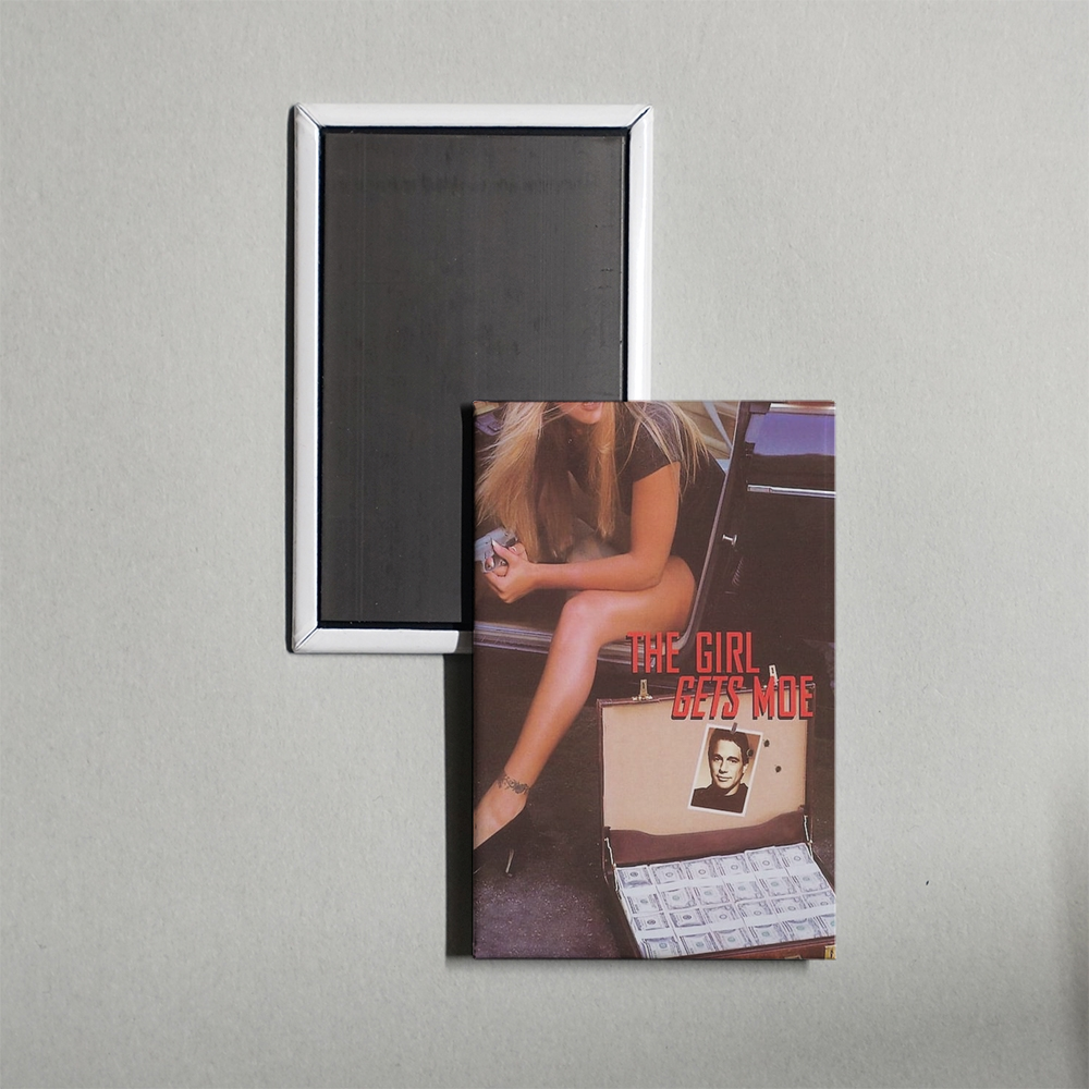 The Girl Gets Moe Mini Movie Fridge Magnet