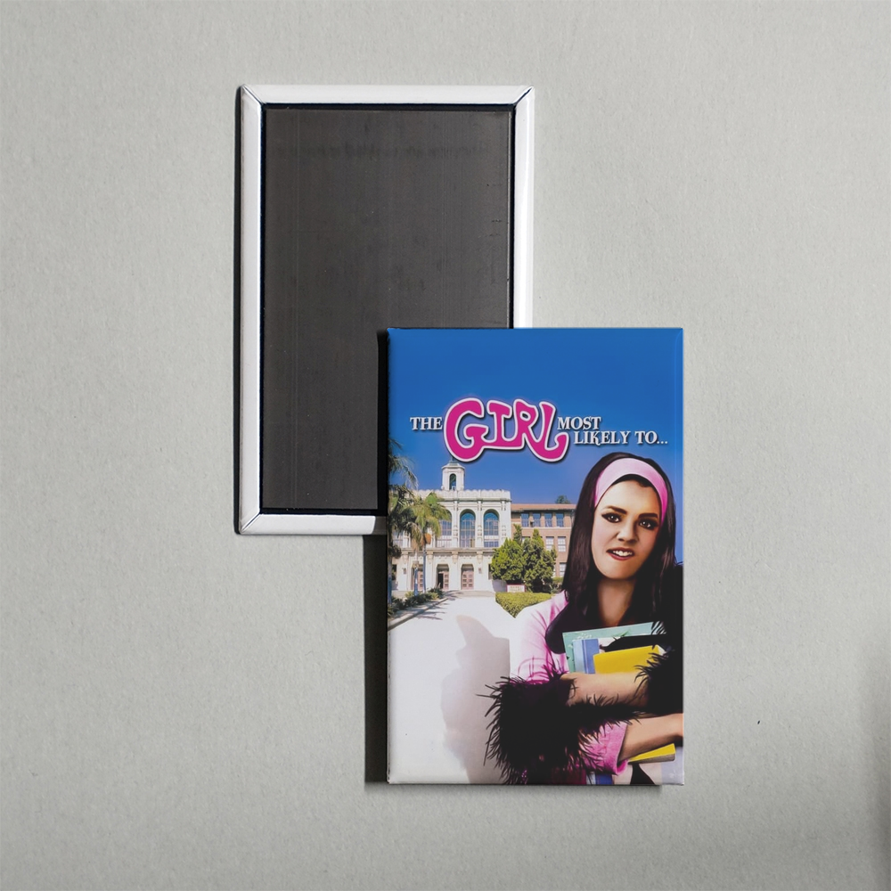 The Girl Most Likely To... Mini Movie Fridge Magnet