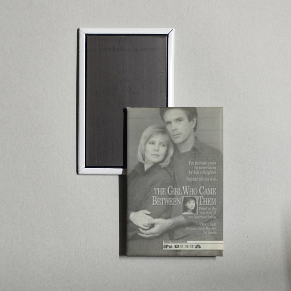 The Girl Who Came Between Them Mini Movie Fridge Magnet