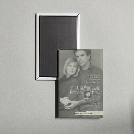The Girl Who Came Between Them Mini Movie Fridge Magnet
