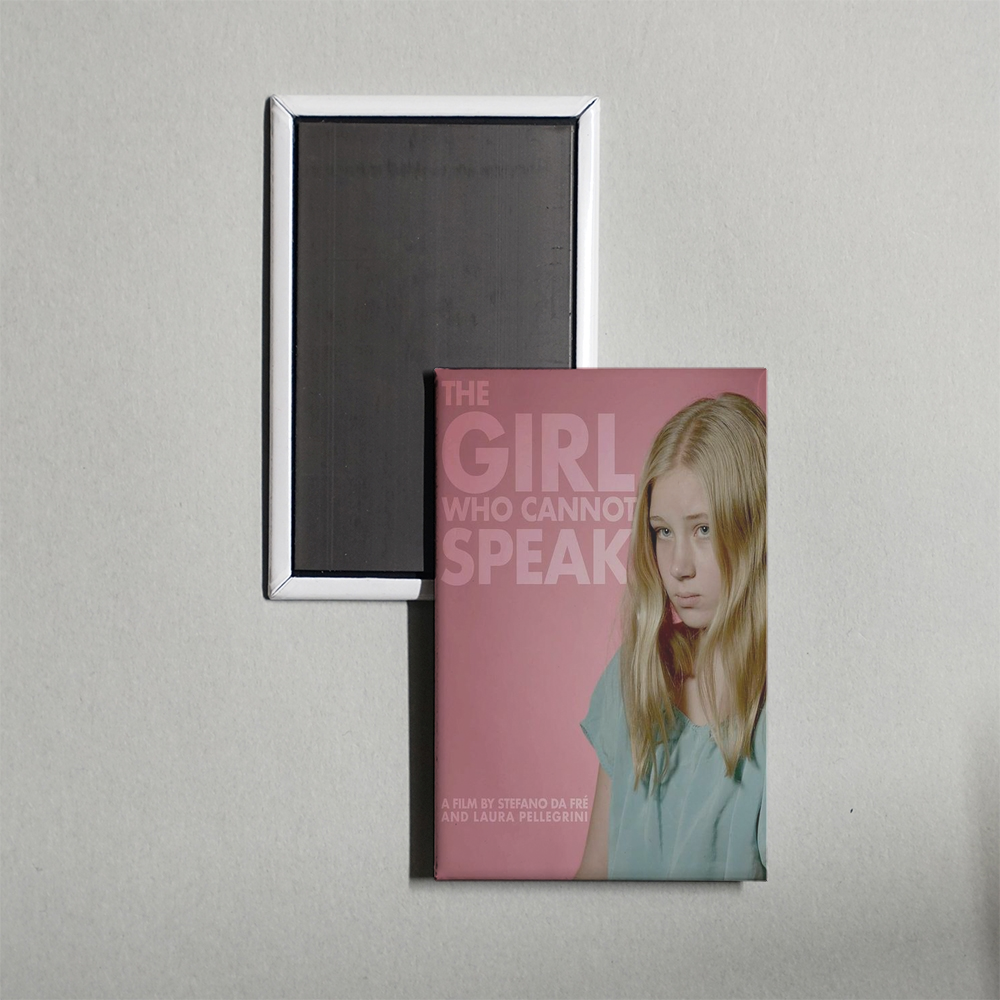 The Girl Who Cannot Speak Mini Movie Fridge Magnet