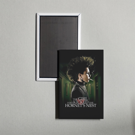 The Girl Who Kicked the Hornet's Nest Mini Movie Fridge Magnet