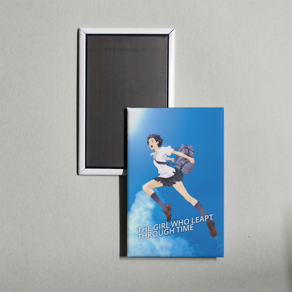 The Girl Who Leapt Through Time Mini Movie Fridge Magnet