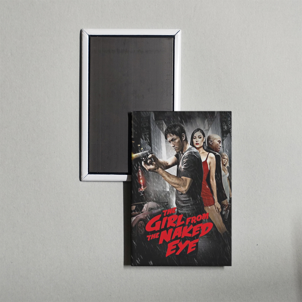 The Girl from the Naked Eye Mini Movie Fridge Magnet