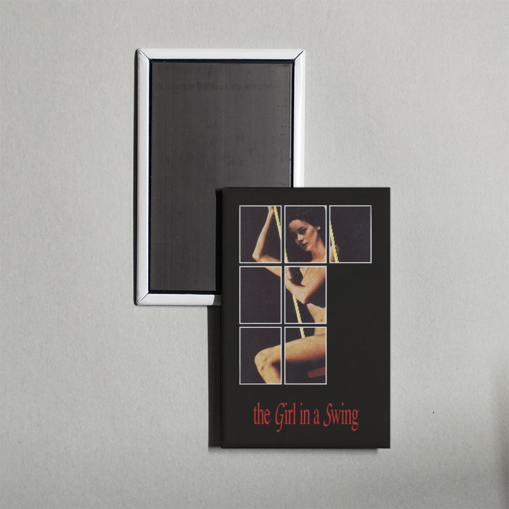 The Girl in a Swing Mini Movie Fridge Magnet