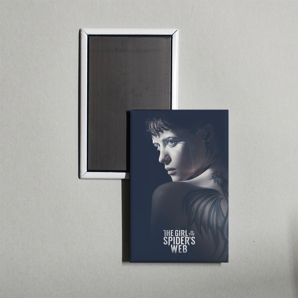 The Girl in the Spider's Web Mini Movie Fridge Magnet