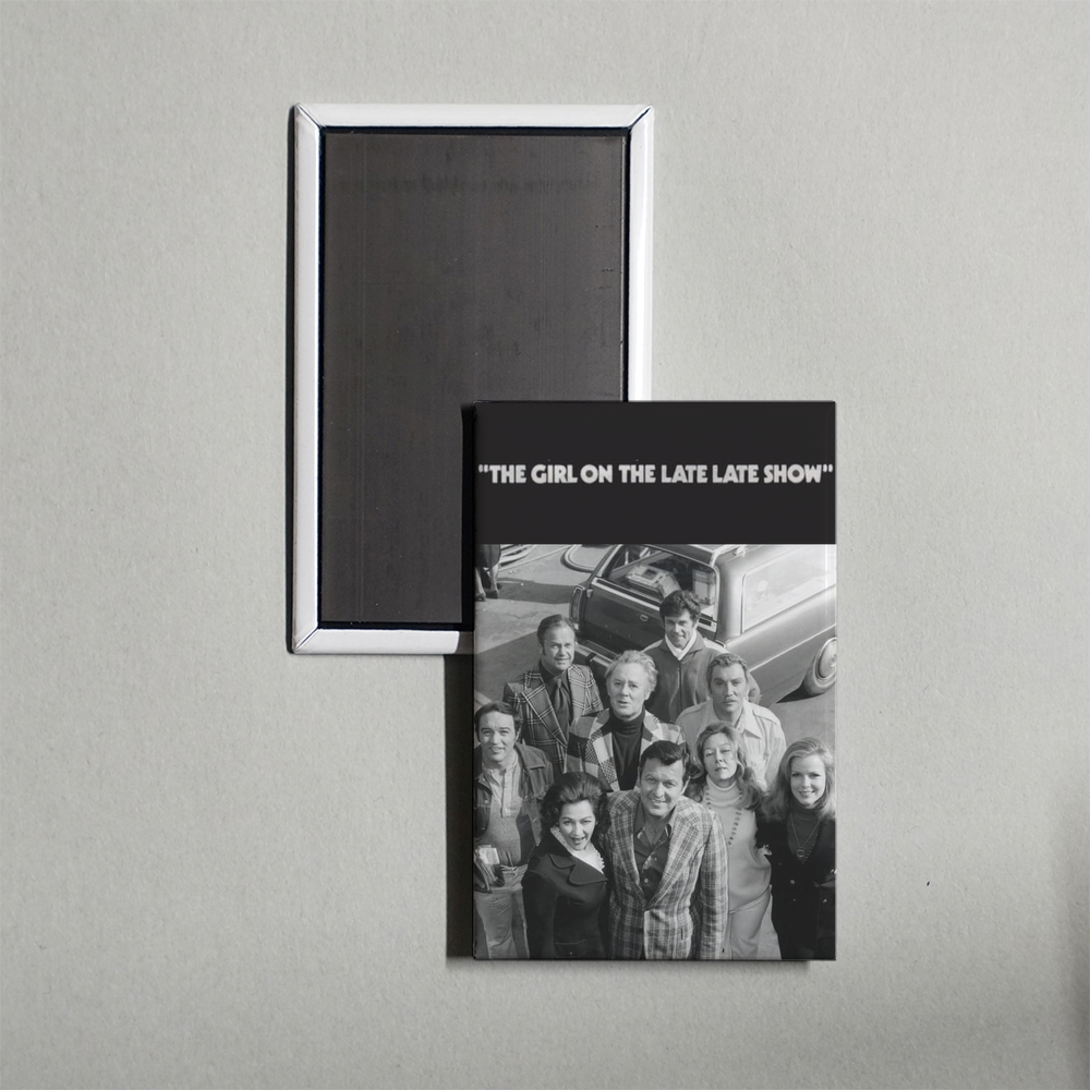 The Girl on the Late, Late Show Mini Movie Fridge Magnet