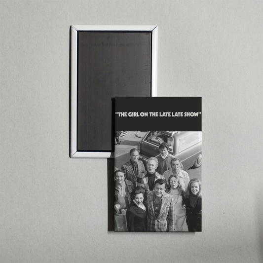 The Girl on the Late, Late Show Mini Movie Fridge Magnet