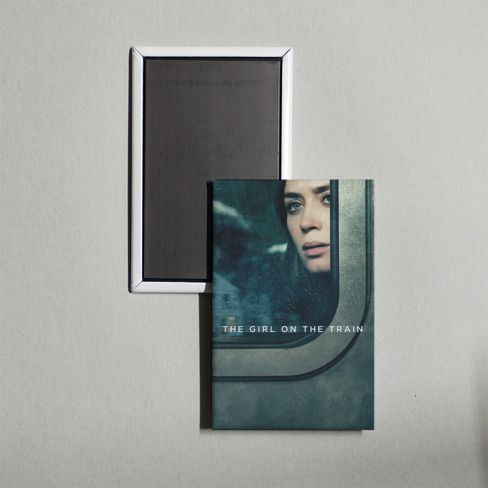 The Girl on the Train Mini Movie Fridge Magnet