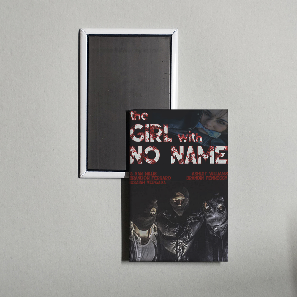 The Girl with No Name Mini Movie Fridge Magnet
