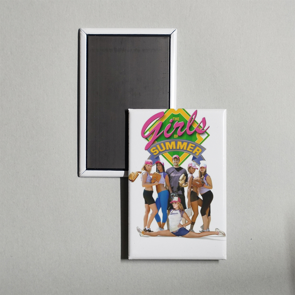 The Girls of Summer Mini Movie Fridge Magnet