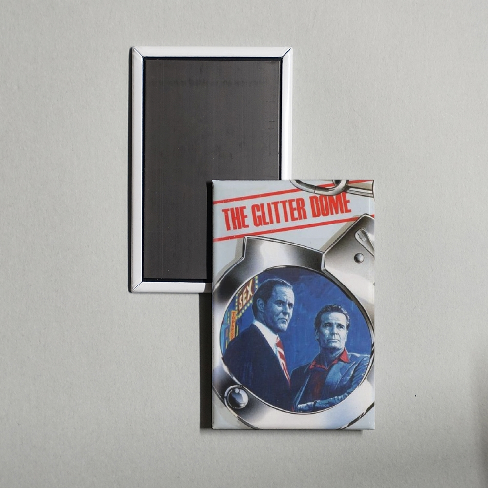 The Glitter Dome Mini Movie Fridge Magnet