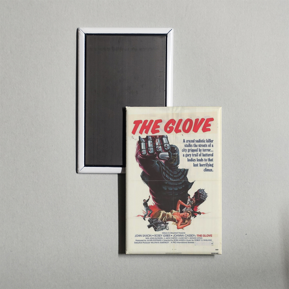 The Glove Mini Movie Fridge Magnet