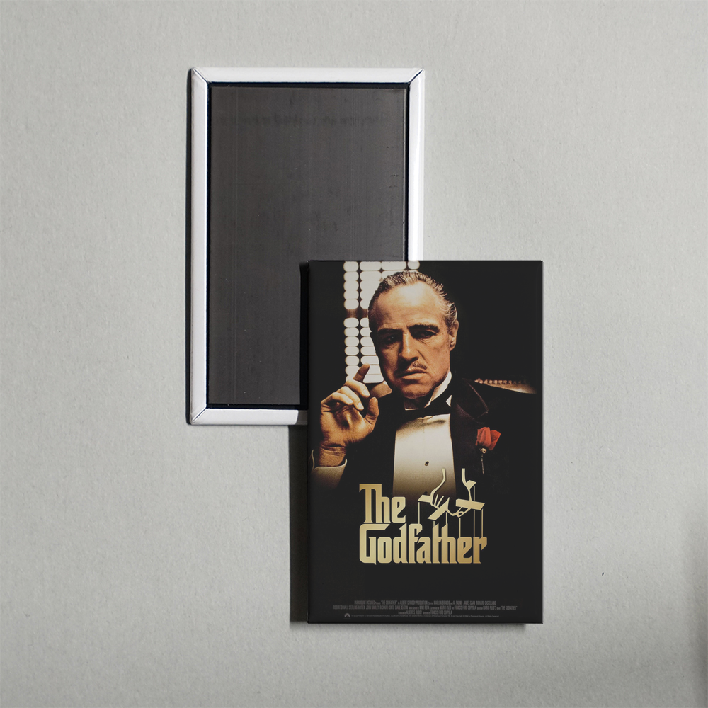 The Godfather [1972] Mini Movie Fridge Magnet