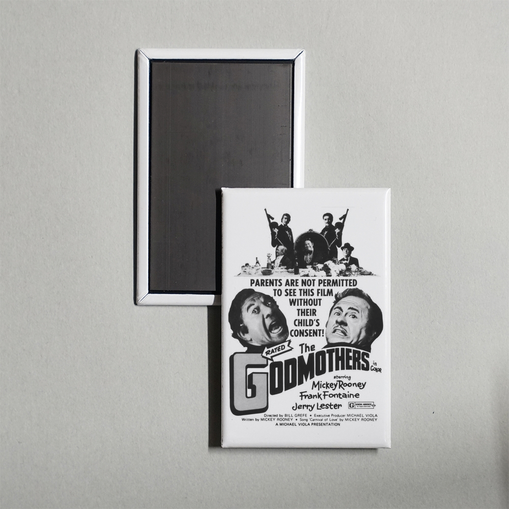 The Godmothers Mini Movie Fridge Magnet