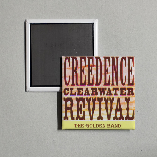 The Golden Band - Creedence Clearwater Revival Greatest Hits Album Cover Fridge Magnet