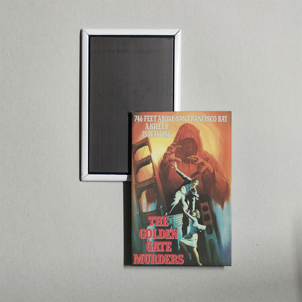 The Golden Gate Murders Mini Movie Fridge Magnet