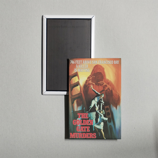 The Golden Gate Murders Mini Movie Fridge Magnet