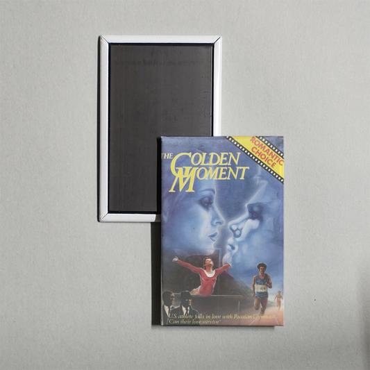 The Golden Moment An Olympic Love Story Mini Movie Fridge Magnet