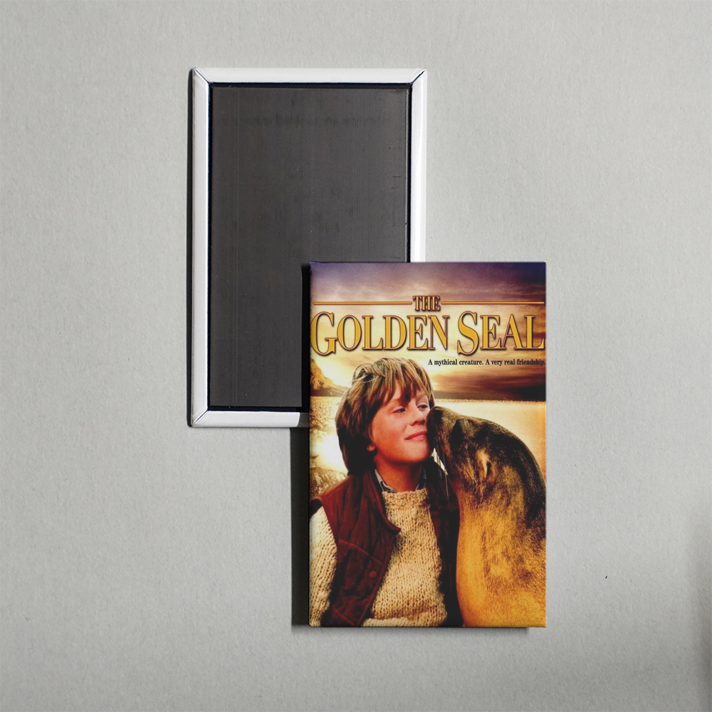 The Golden Seal Mini Movie Fridge Magnet