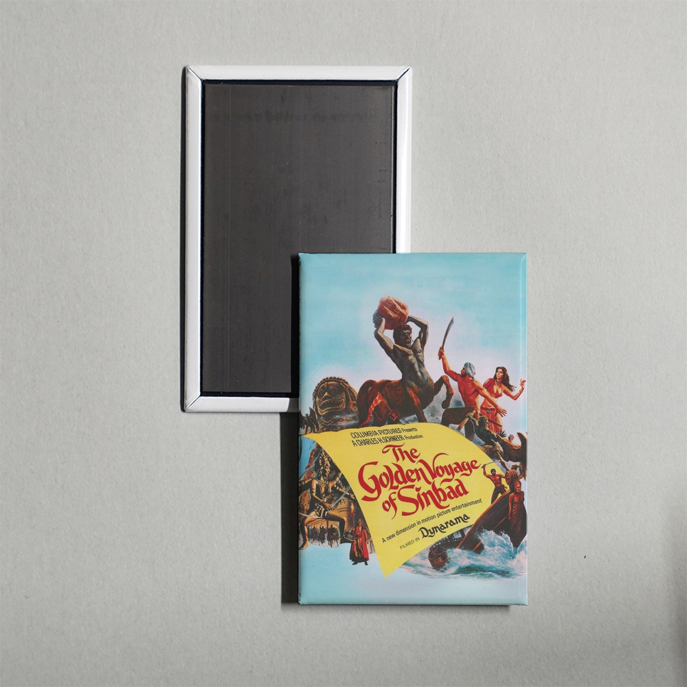 The Golden Voyage of Sinbad Mini Movie Fridge Magnet
