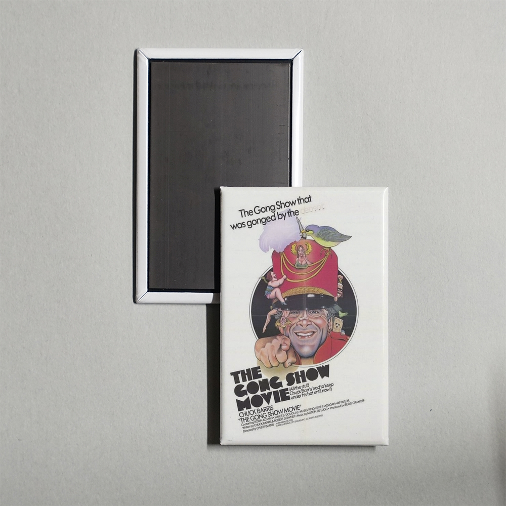 The Gong Show Movie Mini Movie Fridge Magnet