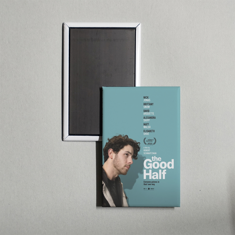 The Good Half Mini Movie Fridge Magnet