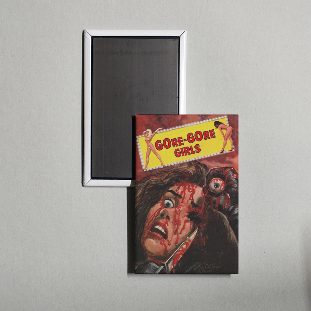 The Gore Gore Girls Mini Movie Fridge Magnet