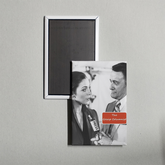 The Gossip Columnist Mini Movie Fridge Magnet