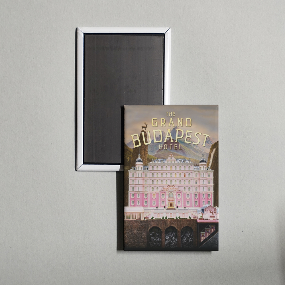 The Grand Budapest Hotel Mini Movie Fridge Magnet