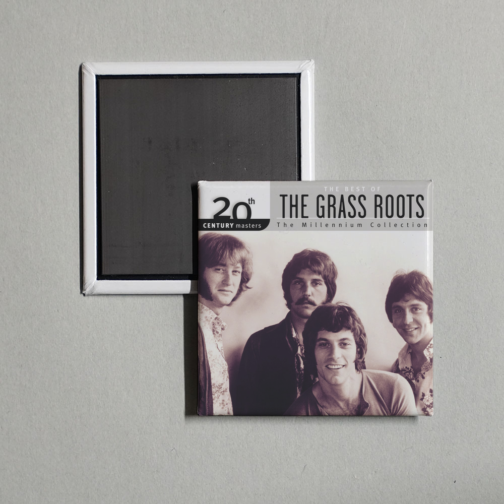 The Grass Roots - 20th Century Masters The Millennium Collection Best Of The Grass Roots Album Cover Fridge Magnet