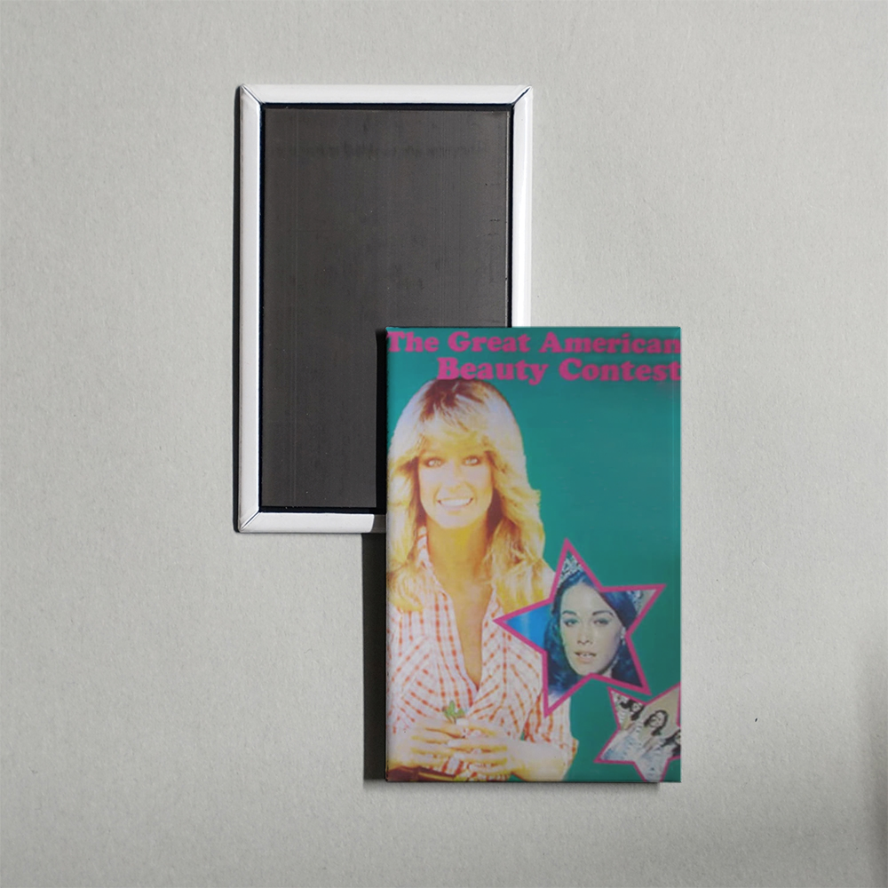 The Great American Beauty Contest Mini Movie Fridge Magnet