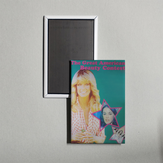 The Great American Beauty Contest Mini Movie Fridge Magnet