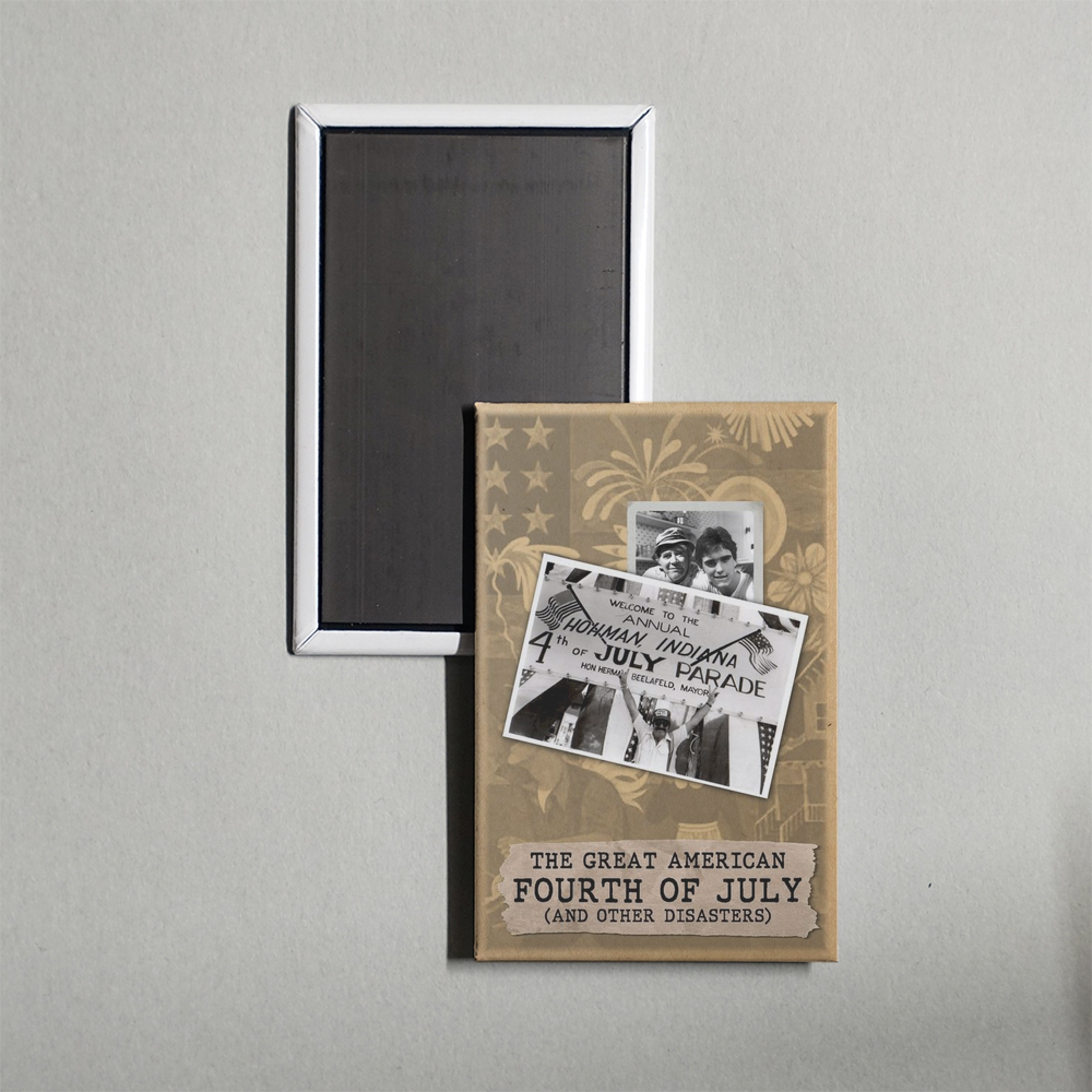 The Great American Fourth of July and Other Disasters Mini Movie Fridge Magnet