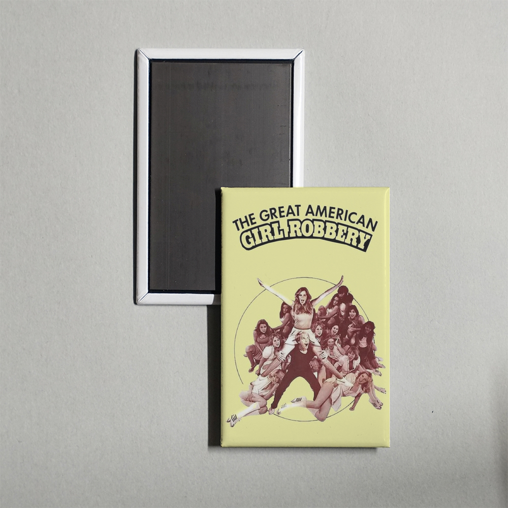 The Great American Girl Robbery Mini Movie Fridge Magnet