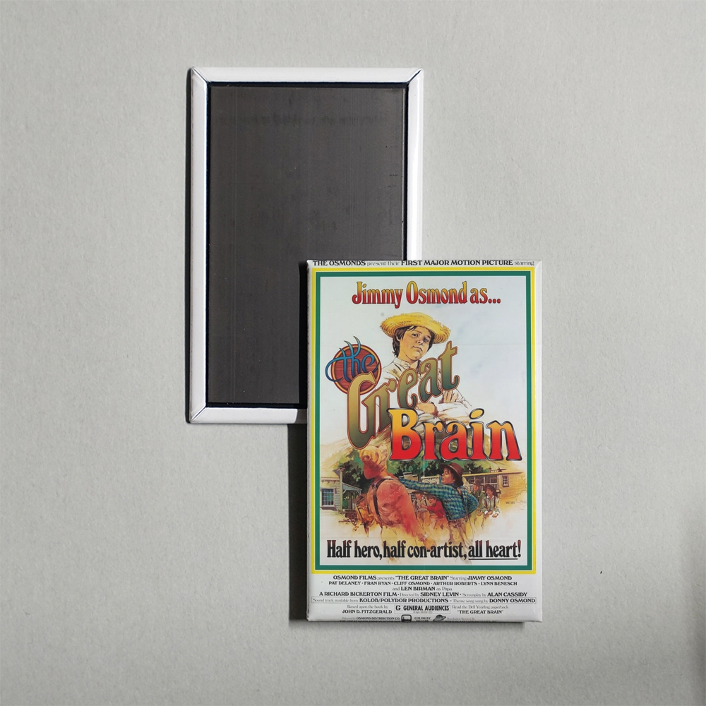 The Great Brain Mini Movie Fridge Magnet
