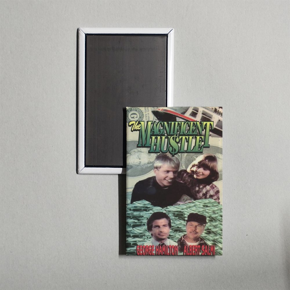 The Great Cash Giveaway Getaway Mini Movie Fridge Magnet