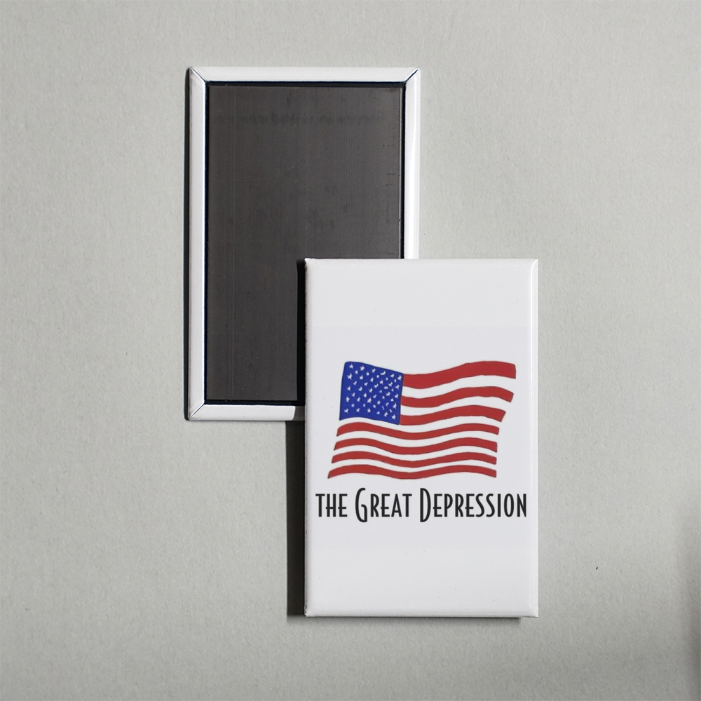 The Great Depression TV Show Fridge Magnet