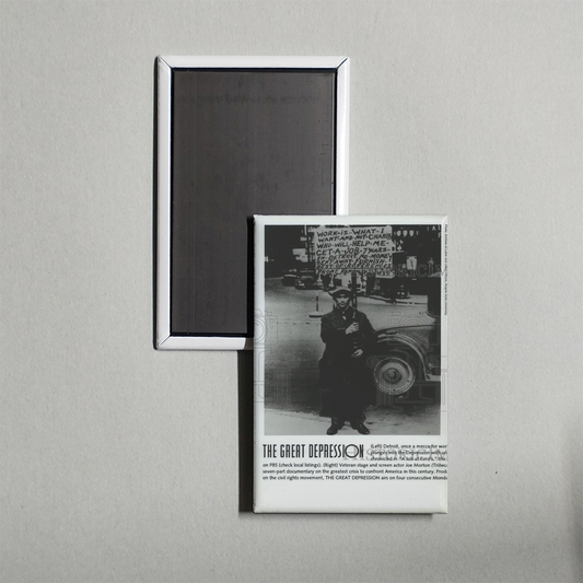The Great Depression A Job at Ford's Mini Movie Fridge Magnet