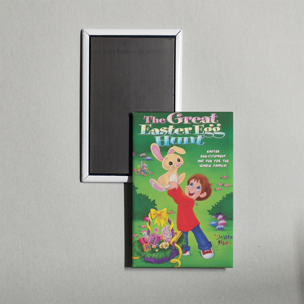The Great Easter Egg Hunt Mini Movie Fridge Magnet
