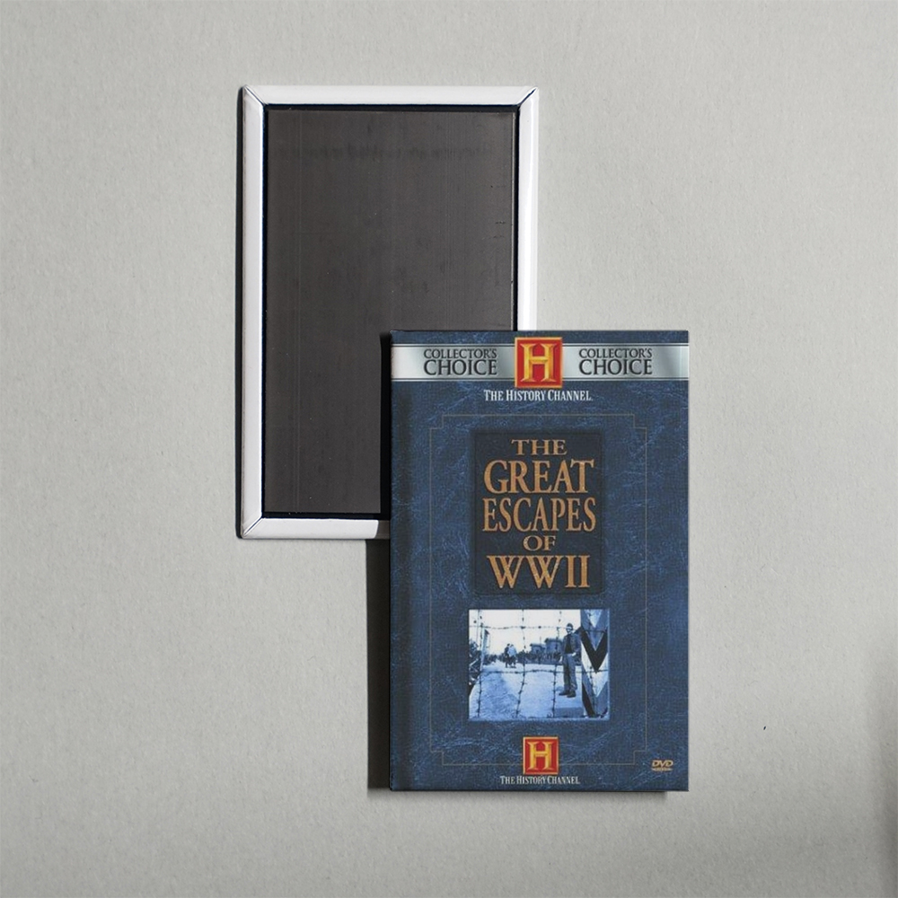 The Great Escapes of World War II TV Show Fridge Magnet