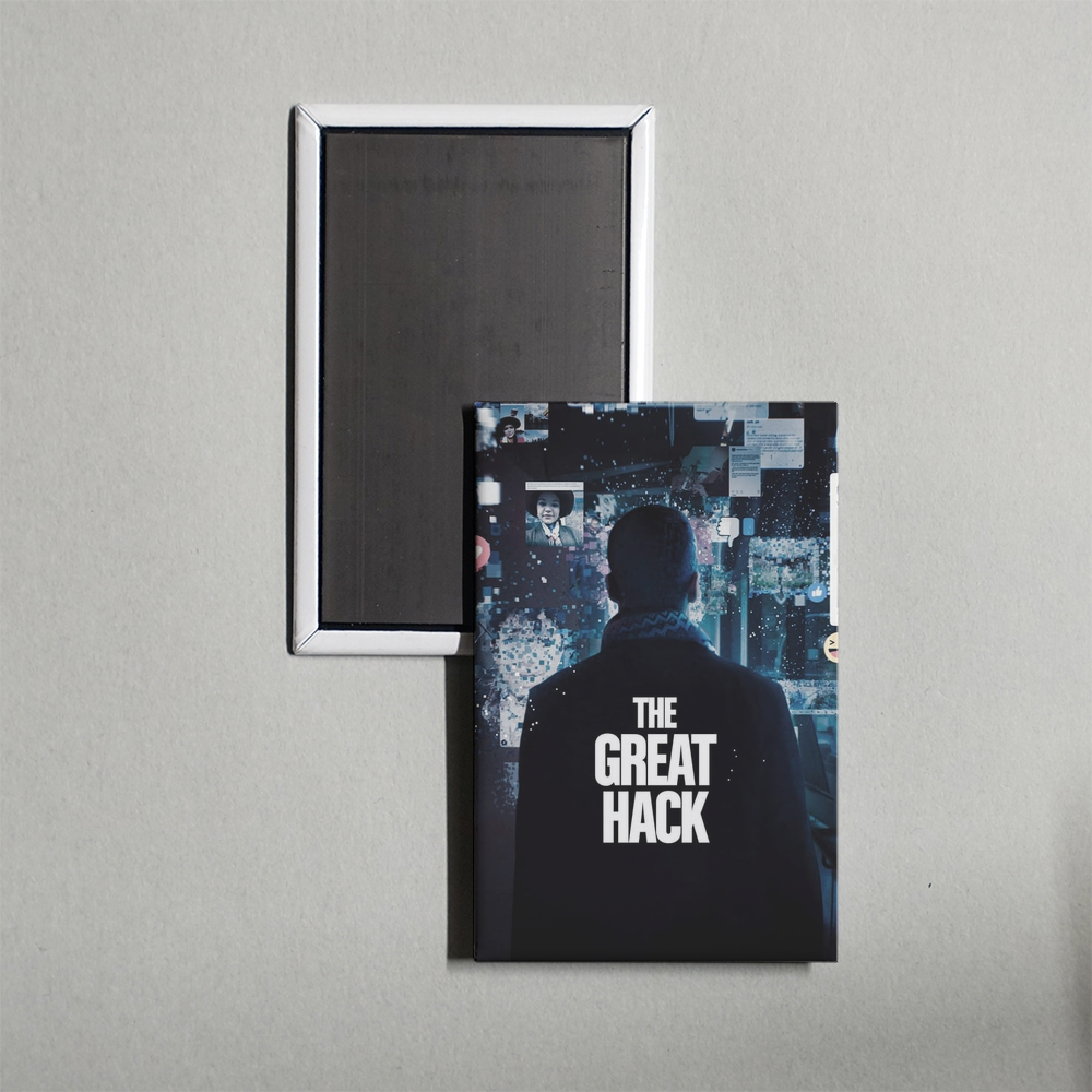 The Great Hack Mini Movie Fridge Magnet