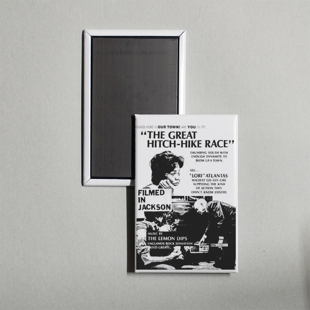The Great Hitch-Hike Race Mini Movie Fridge Magnet