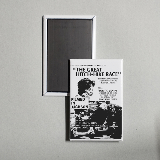 The Great Hitch-Hike Race Mini Movie Fridge Magnet