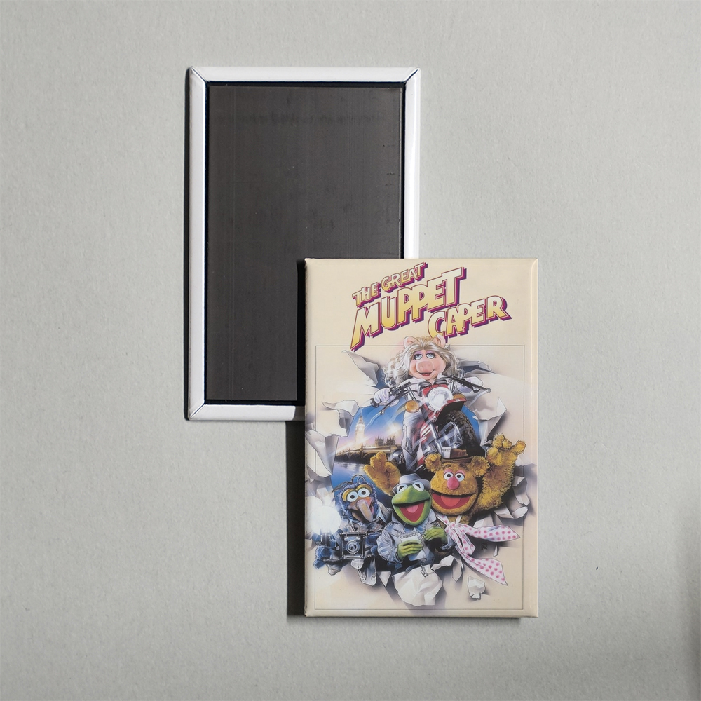 The Great Muppet Caper Mini Movie Fridge Magnet