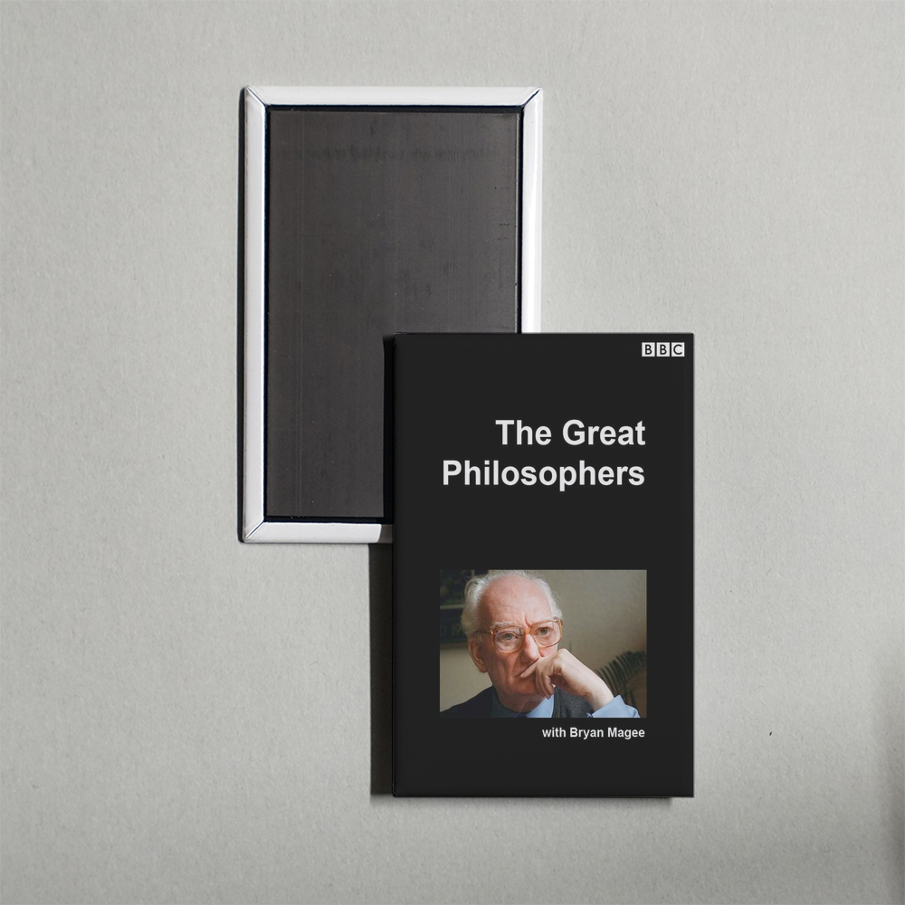 The Great Philosophers TV Show Fridge Magnet
