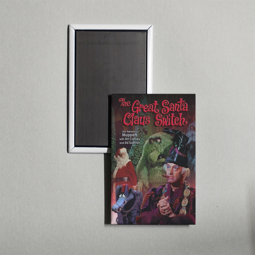 The Great Santa Claus Switch Mini Movie Fridge Magnet