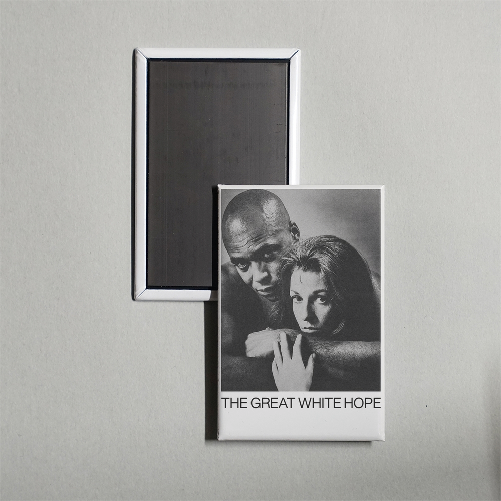 The Great White Hope Mini Movie Fridge Magnet