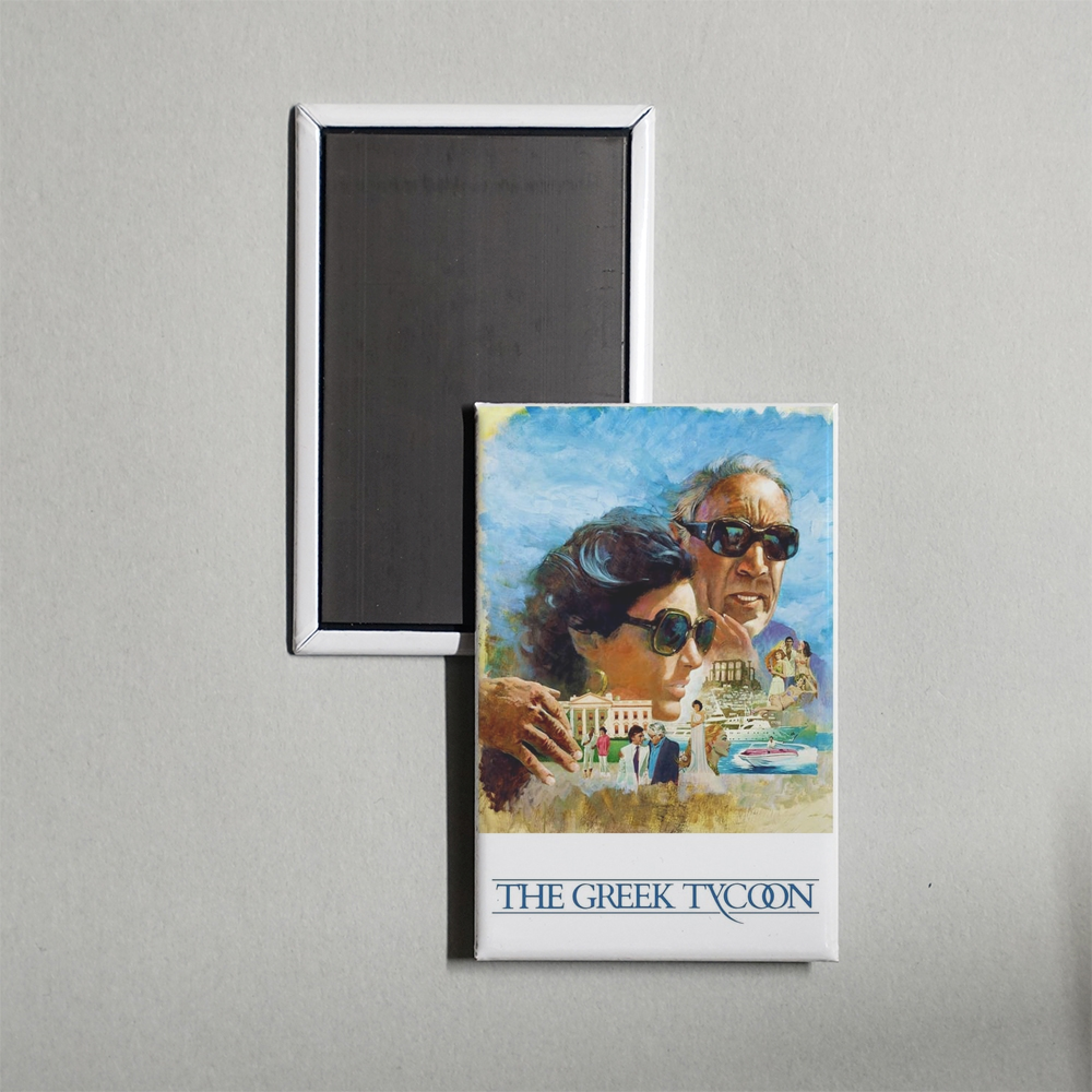 The Greek Tycoon Mini Movie Fridge Magnet