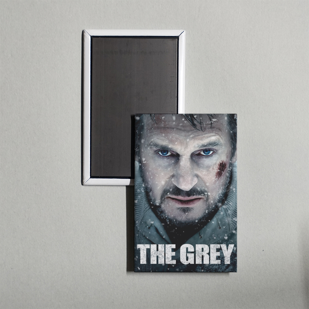The Grey Mini Movie Fridge Magnet